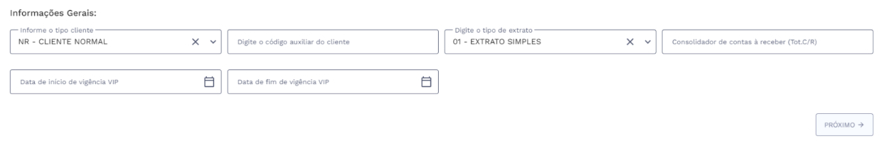 Informações Gerais