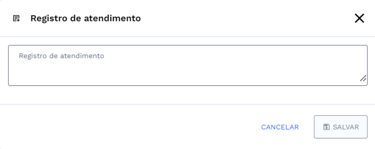 Registro de Atendimento